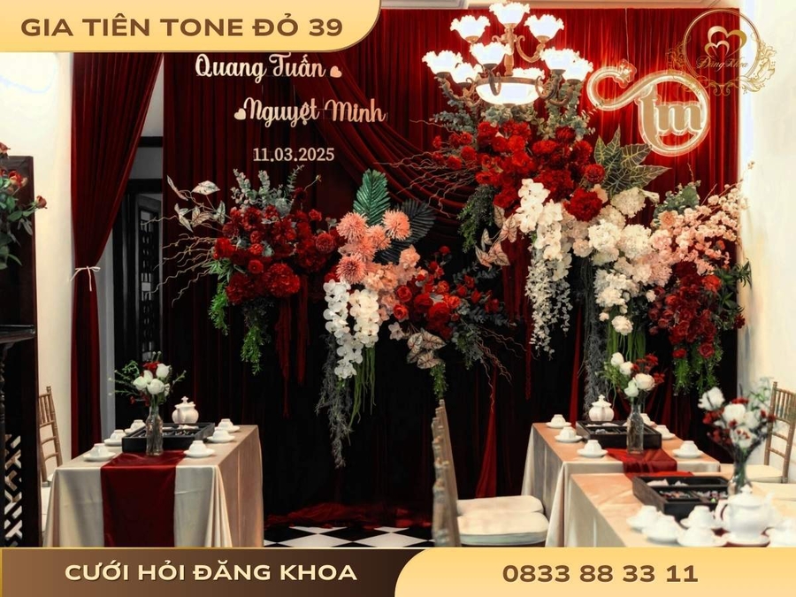 Gia tiên tone đỏ 39