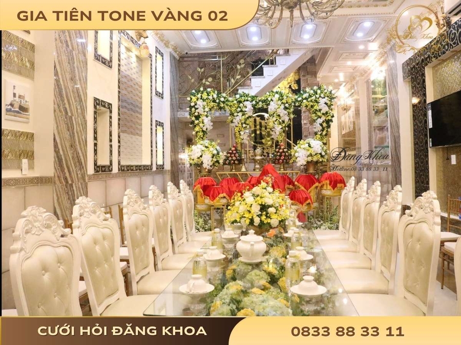Gia tiên tone vàng 02
