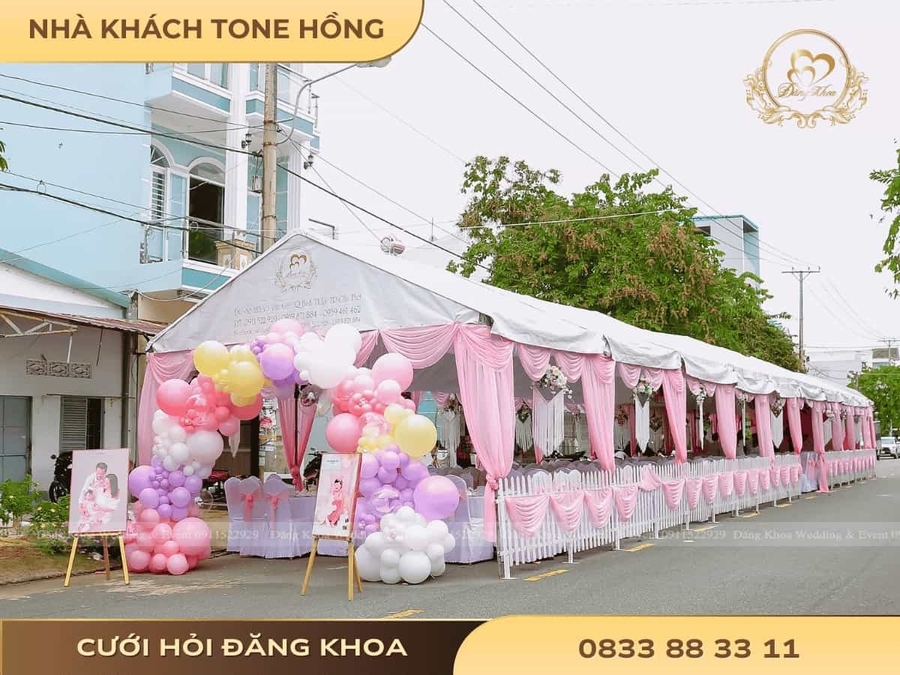 Nhà khách tone hồng 01
