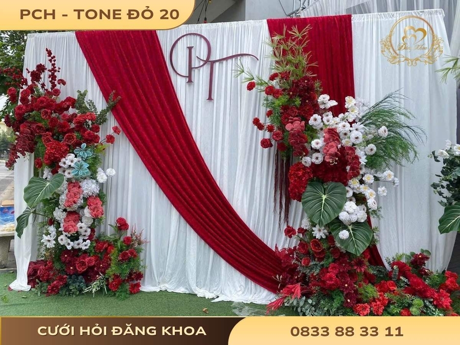 Phông chụp hình - tone đỏ 20