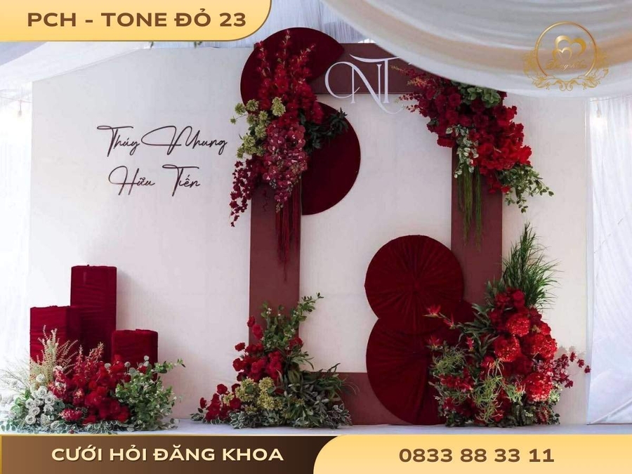 Phông chụp hình - tone đỏ 23