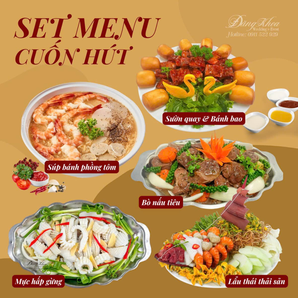cuoi-hoi-dang-khoa-set-menu-cuon-hut
