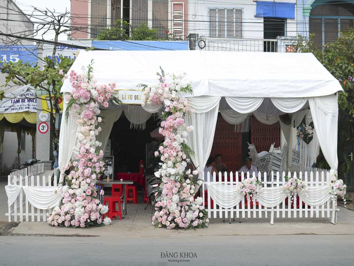 Mẫu cổng hoa cưới lễ vu quy 03