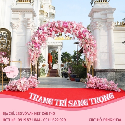 Mẫu Cổng Hoa Cưới Đẹp