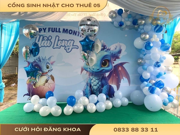 Cổng sinh nhật cho thuê 05