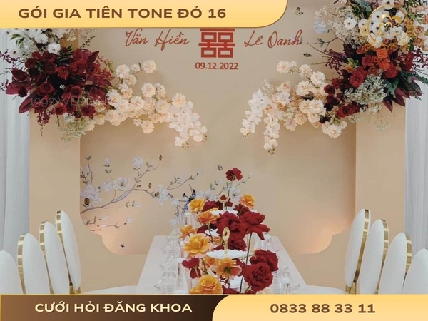 Gia tiên tone đỏ 16
