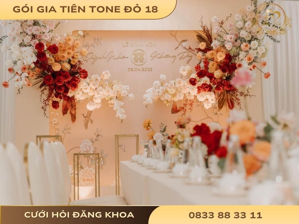 Gia tiên tone đỏ 18