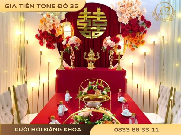 Gia tiên tone đỏ 35