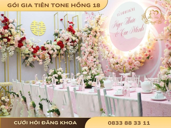Gia tiên tone hồng 18