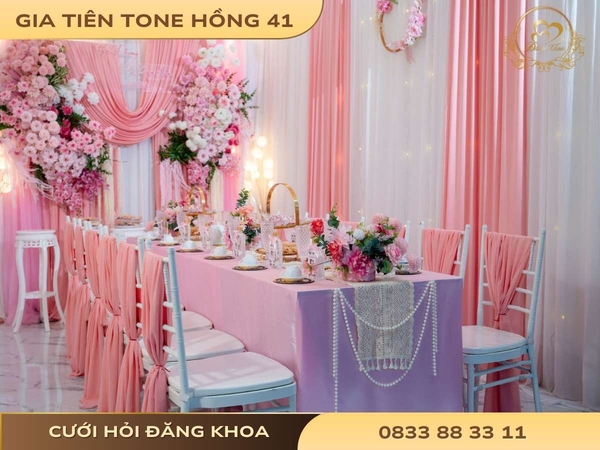 Gia tiên tone hồng 41