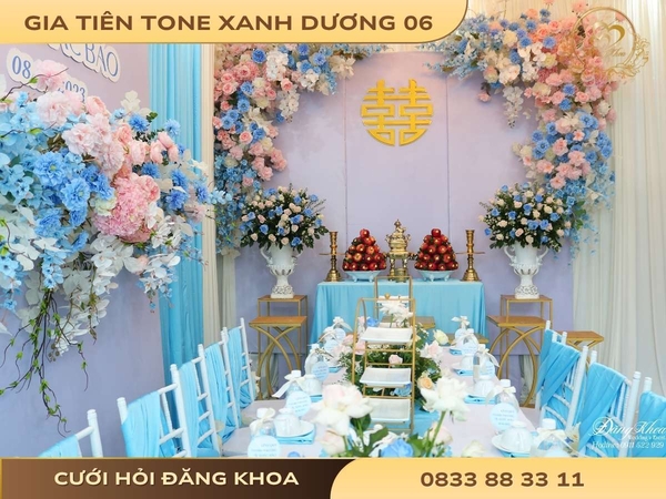Gia tiên tone xanh dương 06