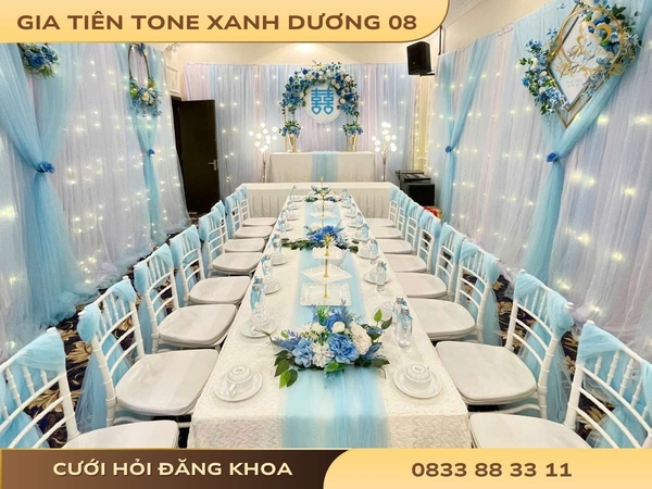 Gia tiên tone xanh dương 08