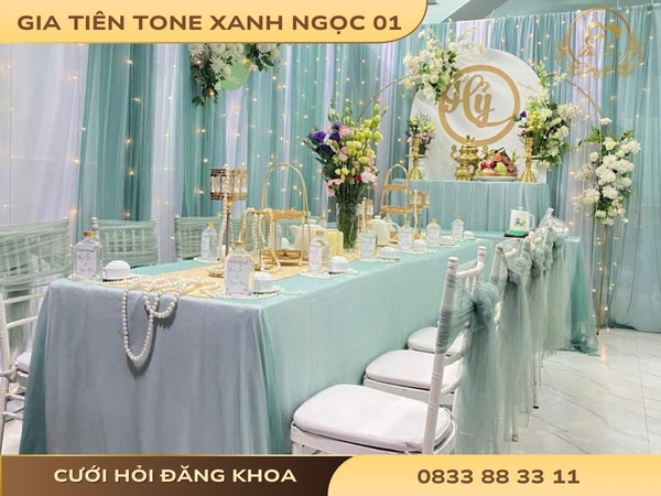 Gia tiên tone xanh ngọc 01