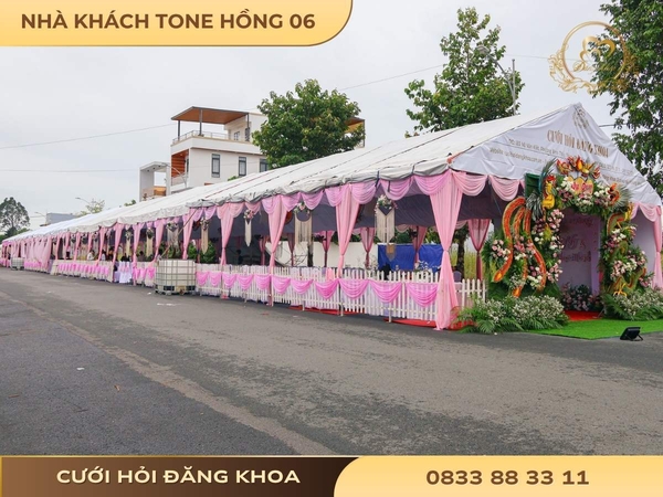 Nhà khách tone hồng 06