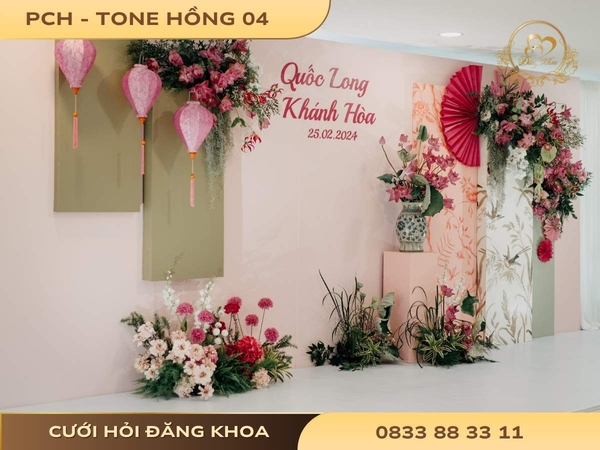 Phông chụp hình - tone hồng 04