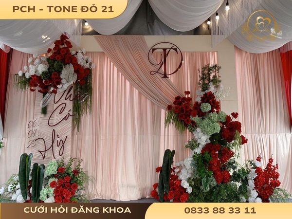 Phông chụp hình - tone đỏ 21
