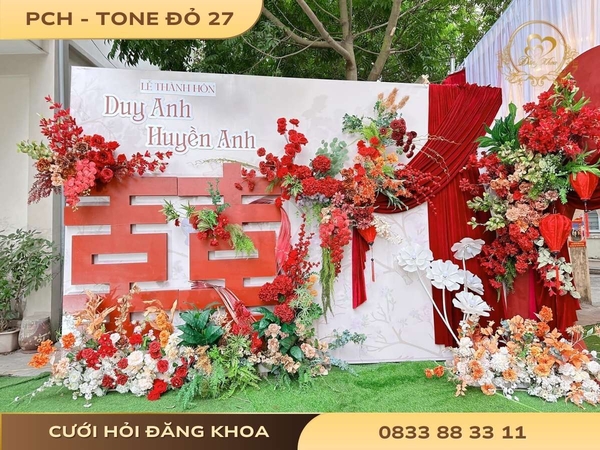 Phông chụp hình - tone đỏ 27