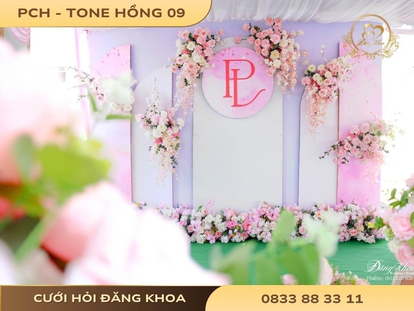 Phông chụp hình - tone hồng 09