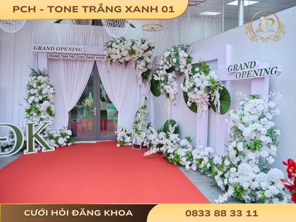 Phông chup hình - tone trắng xanh 01