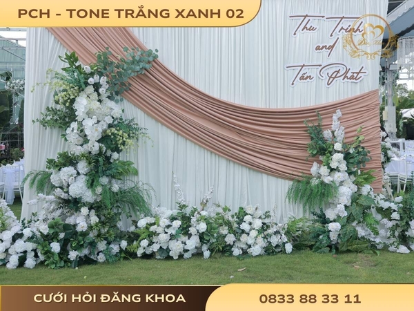 Phông chụp hình - tone trắng xanh 02