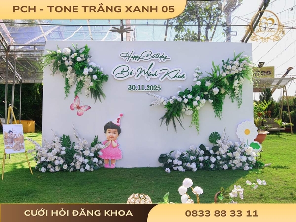 Phông chụp hình - tone trắng xanh 05