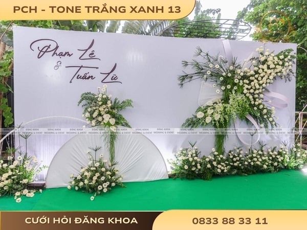 Phông chụp hình - tone trắng xanh 13