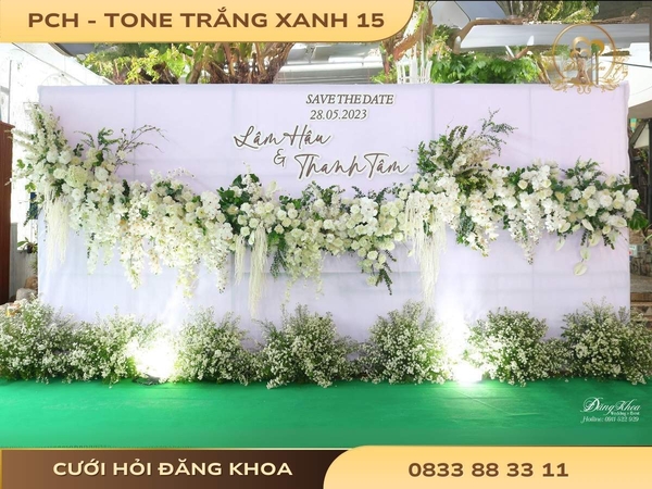 Phông chụp hình - tone trắng xanh 15