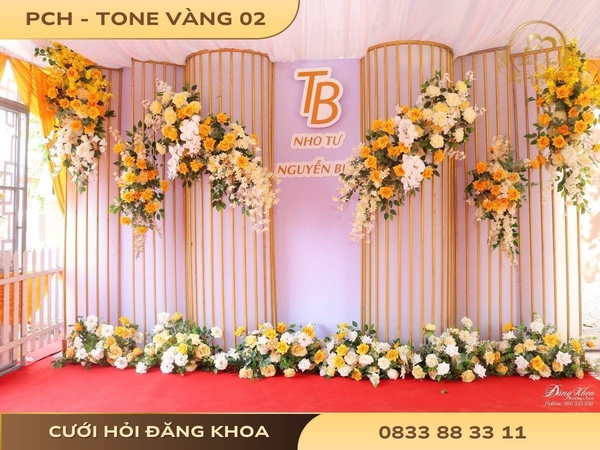 Phông chụp hình - tone vàng 02