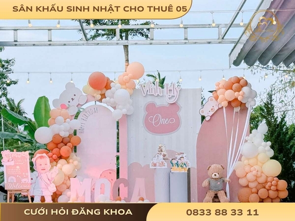 Sân khấu cho thuê sinh nhật 05