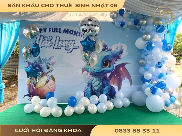 Sân khấu cho thuê sinh nhật 06