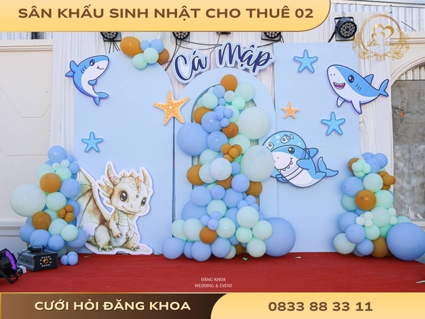 Sân khấu sinh nhật cho thuê 02