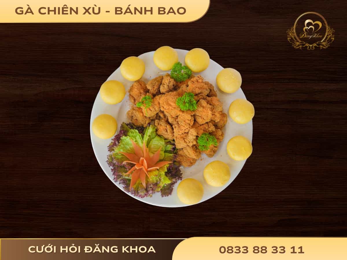 Gà chiên xù