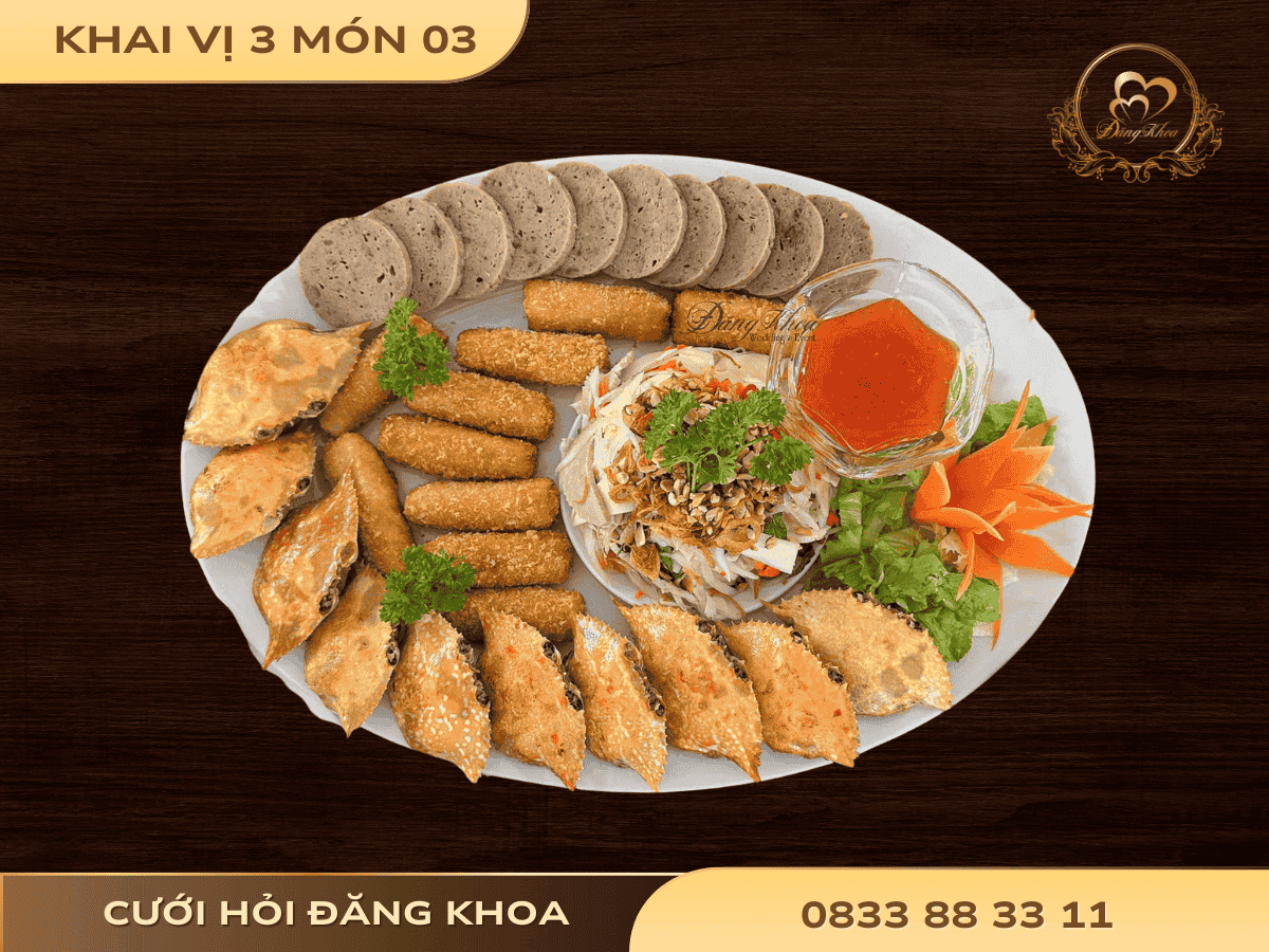 Khai vị 3 món 03