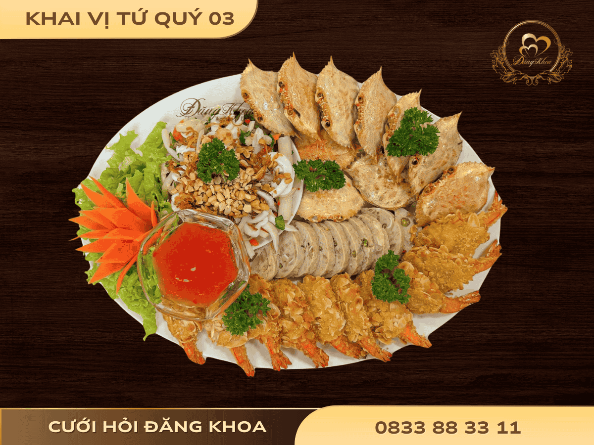Khai vị tứ quý 03
