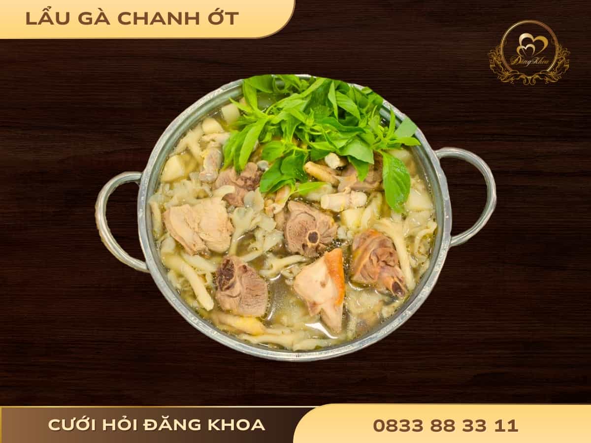 Lẩu gà chanh ớt