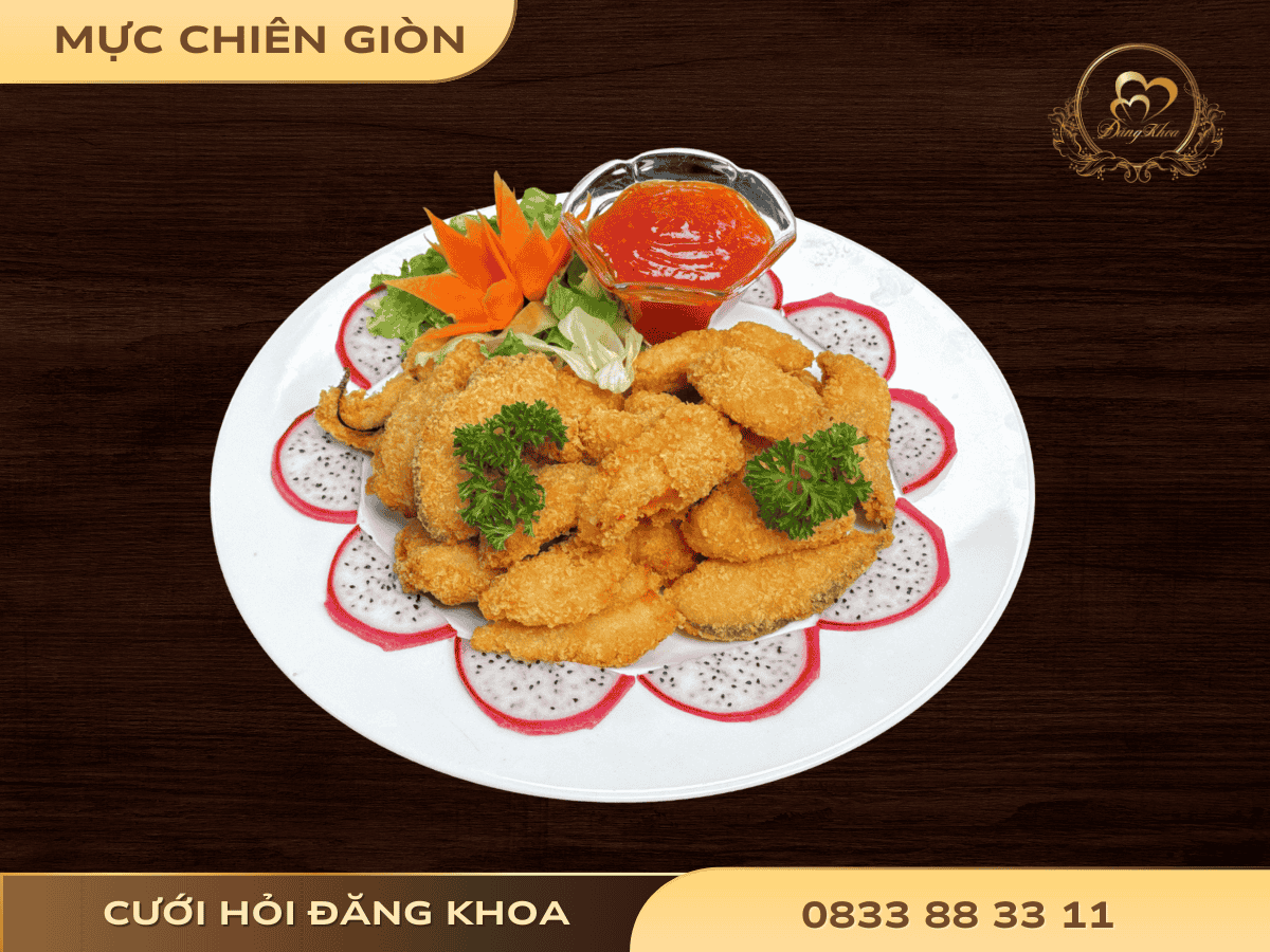 Mực chiên giòn