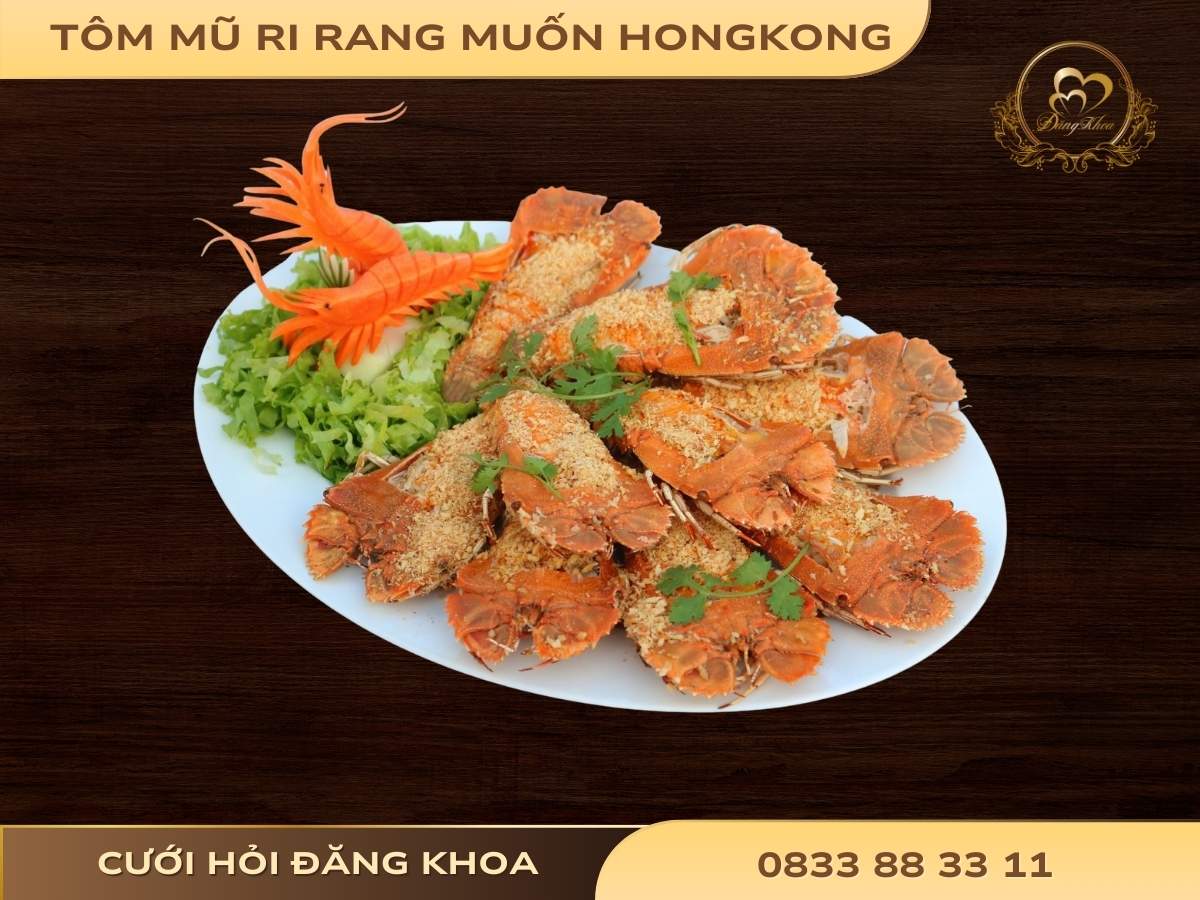 Tôm Mu Ri rang muối hong kong