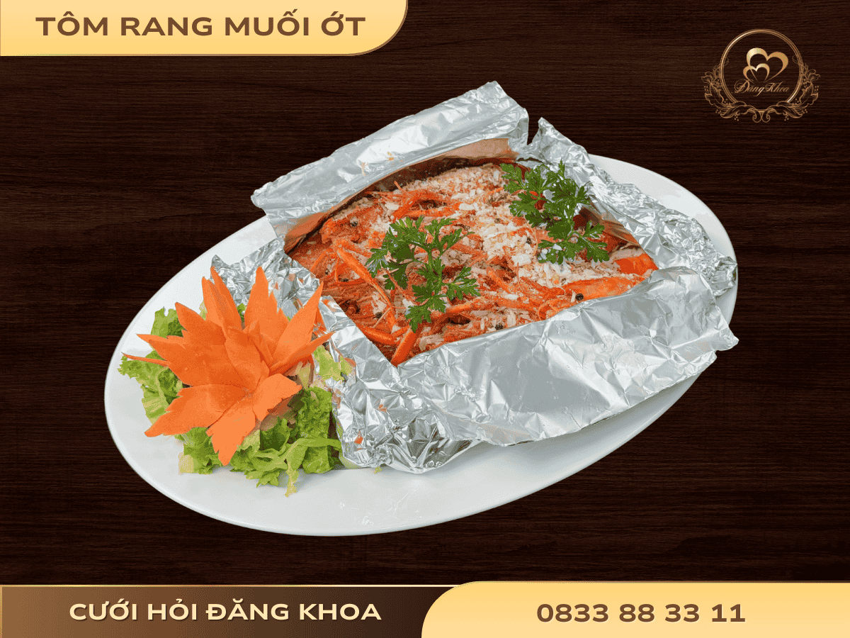   Tôm rang muối ớt
